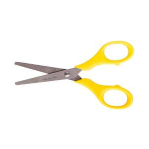 Foarfece galbene pentru copii cu vârfuri rotunjite, marca ICO - Foarfece