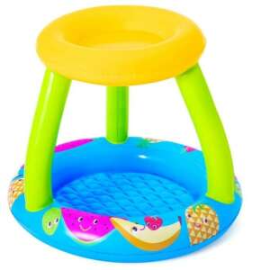 Bestway Fruit Inflatable Kids Pool with Canopy, Blue, 94x89x79 cm - Bestway