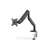 DIGITUS Gasfeder-Monitorarm mit C-Klemme, schwarz, VESA 75/100