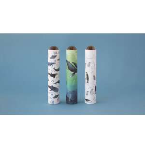 Londji Whale Kaleidoscope, optical toy for kids and adults, creates kaleidoscope patterns from surrounding objects - Kaleidoscope