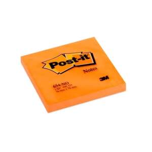 Post-it 76x76mm neon orange Haftnotizen, 100 Blatt - Notizblöcke