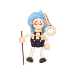 Rugós figura (vándor-fiú, kék kalapos) 85008952 