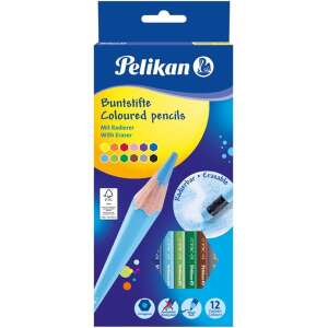 Pelikan radírozható 12 színű színesceruza készlet 55838571 