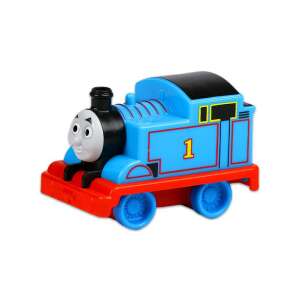 Thomas locomotiva cu aburi jucărie, tren din plastic albastru, numărul 1, vedere din față - Tren, element feroviar, autostradă