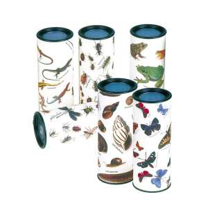 FRIDOLIN Kids Kaleidoscope, 6 different designs, featuring insects, animals, and nature - Kaleidoscope