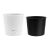 Prosperplast Rato Round fehér virágcserép belső edénnyel