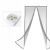 ProCart mosquito net for door, unassembled, with adhesive tape