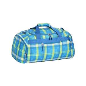 Geantă sport cu dungi albastre și verzi, marca Spirit, 55x31x41cm - Valize și genți