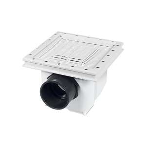 Aquamax 315x315mm Medence fenéklefolyó D110/125 csatlakozással - Beépítő elem