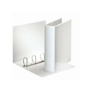 Esselte A4 panorámás 4-gyűrűs gyűrűskönyv, fehér, 7,5cm - Gyűrűs mappa