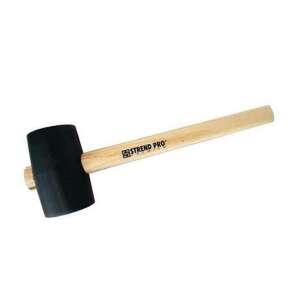 Strend Pro rubber mallet with wooden handle, 680g - Hand tool