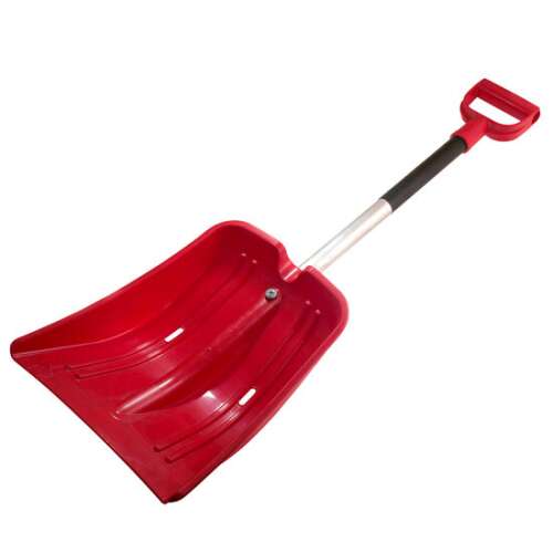Hólapát, autós, piros, alumínium farok, PVC nyél, 85 cm 55842740