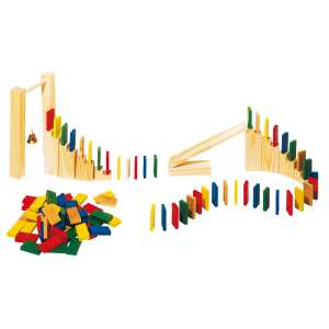 250 darabos színes dominó játék 55842838 