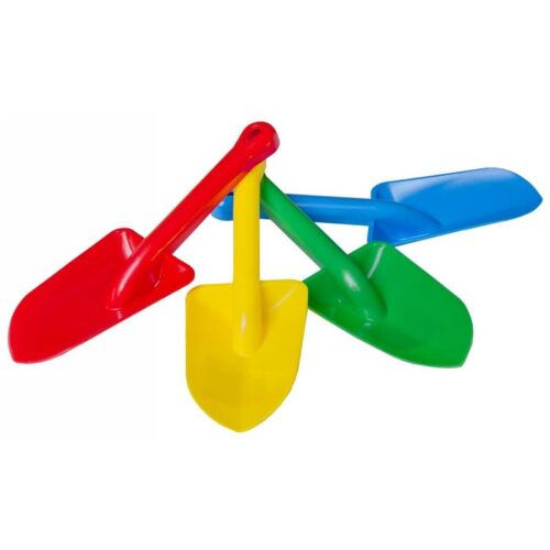 Színes műanyag homokozó lapát gyerekeknek, 26 cm
