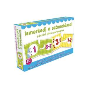 Ismerkedj a számolással joc de potrivire pentru copii, joc de puzzle pentru preșcolari, învață să numeri cu acest joc distractiv - Premergatoare, Premergatoare și Jocuri de dezvoltare pentru copii mici