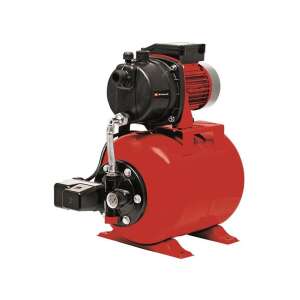 Einhell GC-WW 6538 Hauswasserwerk, rot und schwarz, 20 Liter Tank, Druckschalter, Manometer - Einhell