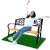 GardenLine dekorativna vrtna klupa 120x56x87cm #smeđa-crna
 75163030