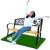 GardenLine dekorativna vrtna klupa 120x56x87cm #smeđa-crna
 75163030