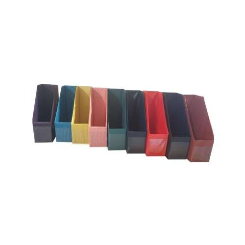 Plastweld sárga PVC iratpapucs asztali rendszerezéshez - Irattartó papucs