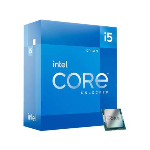 Procesor Intel Core i5-12400F Generatia a 12-a Deblocat în cutie
