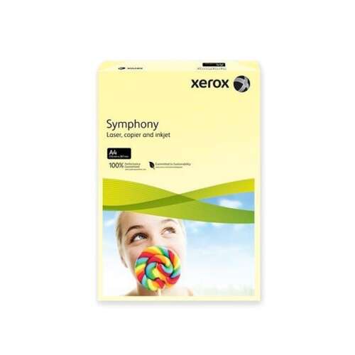Xerox Symphony A4 80g Pastell Zitrone Kopierpapier