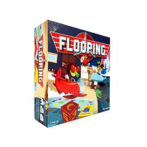 Flooping Brettspielbox, ein lustiges und herausforderndes Spiel für Kinder und Erwachsene - Asmodee Gesellschaftsspiele