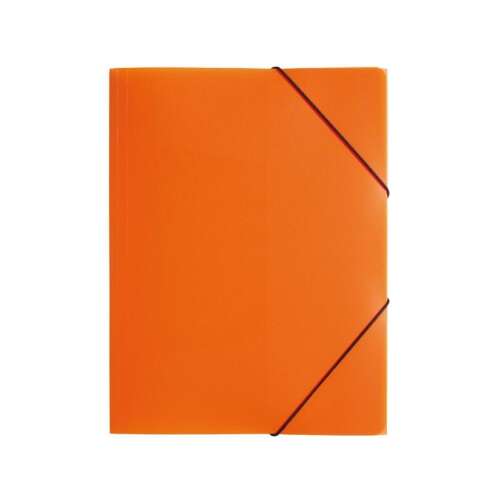 Narancssárga A4-es PP gumis mappa, Pagna