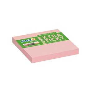 Stick'N ExtraSticky Recycled 76x76mm 90 foi pastel roz note stickere - Carnete notițe