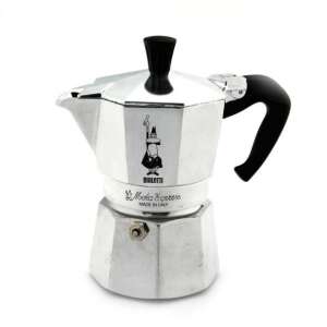 Bialetti Moka Express Espressokocher, 1 Tasse, Silber - Bialetti