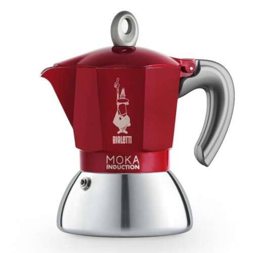 Bialetti Moka Inducție 2 cești cafetieră roșie