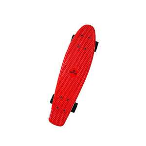 Piros Spartan gördeszka, műanyag cruiser deszka gyerekeknek és felnőtteknek - Gördeszkázás