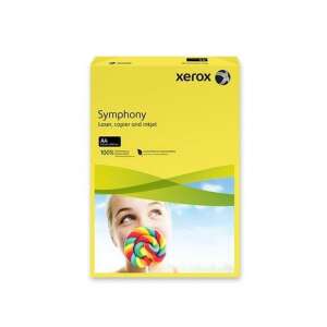 Xerox Symphony A4 80g leuchtend gelber Kopierpapier, geeignet für Laser-, Kopier- und Tintenstrahldrucker - Schreibwaren für das Büro