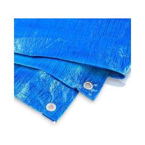 Blaue Plane mit Ösen, 6x12 Meter - Garten-Decke