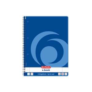 Herlitz x.book Collegeblock Bloc Spiral A4 80 Foi Liniare - Herlitz Caiete