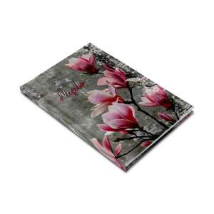 Realsystem Picture 5601-60 B5 Magnolien-Tagebuch, Titelseite - Tagebücher