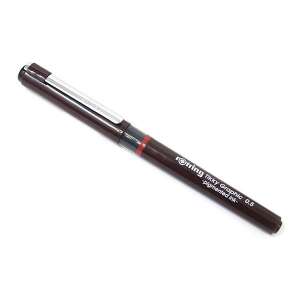 Rotring Tikky Graphic 0,5 mm bordó tűfilc - ROtring