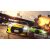 Grand Theft Auto V Xbox Series X: Cars racing with explosions in the background