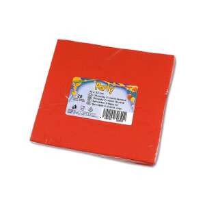 Rote Papierservietten, 20 Stück, 3-lagig - Servietten