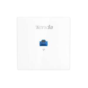 Tenda W9 1200Mbps punct de acces wireless pentru perete, alb, vedere din față - Acces Point-uri
