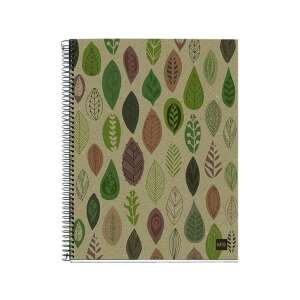 Miquelrius Ecoleaves A5 4x30 Blätter kariertes Spiralnotizbuch 55849571 - Hefte