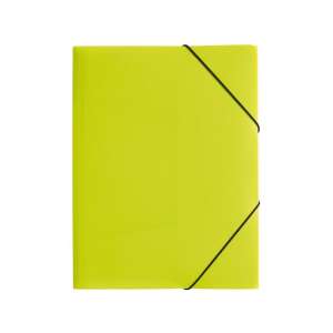 Pagna márkájú, lime zöld színű A4-es PP gumis mappa - Pagna