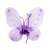 Purple butterfly wings with wand and headband, fairy costume accessory