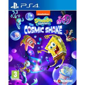 SpongeBob SquarePants: The Cosmic Shake PS4 video game cover art - Console & PC Game