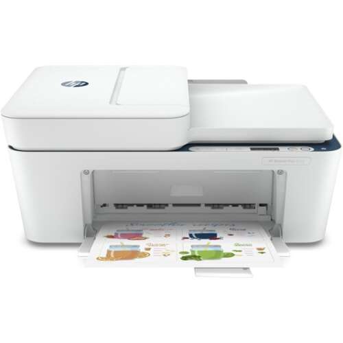 Imprimanta multifuncțională cu jet de cerneală HP DeskJet Plus 4122E pregătită pentru Instant Ink