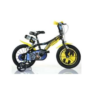 Batman 16 Zoll Kinderfahrrad mit Stützrädern - Dino Bikes