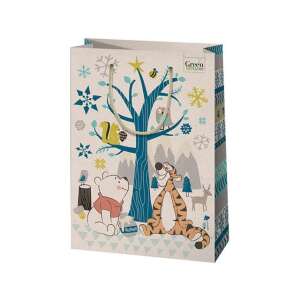 Green Grass geantă cadou cu Winnie the Pooh și Tigger, dimensiune mare, 26x14x33cm - Ambalaje cadouri