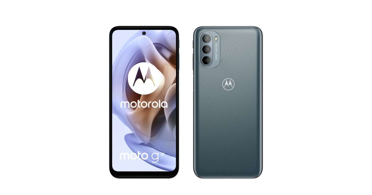 Motorola Moto G31 6.4 LTE 4/64GB Dual SIM Grey Smartphone | Pepita.com