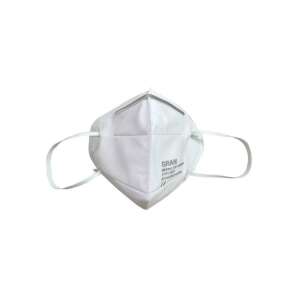 Mască KN95 FFP2, albă, pachet de 2, fără supapă, de unică folosință, respirabilă, protecție, siguranță, praf, poluare, virus, bacterii, alergie, polen - Mască pentru gură