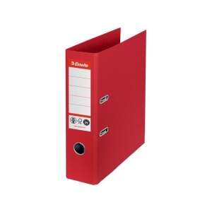 Esselte No.1 A4 75mm piros gyűrűs mappá, 100%-ban újrahasznosított és újrahasznosítható kartonból, CO2 semleges, FSC és Blue Angel tanúsítványokkal - Gyűrűs mappa