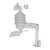 Emos E06016 Wireless Sensor, weather station sensor, outdoor weather sensor, wind speed and direction sensor, temperature and humidity sensor